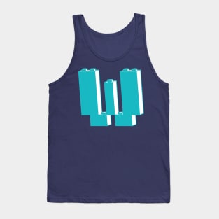 THE LETTER W, Customize My Minifig Tank Top